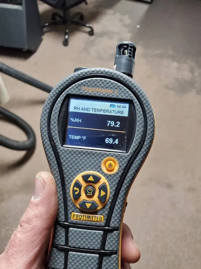 Moisture meter humidity assessment for Mold Remediation & Removal in Skowhegan